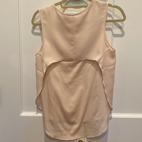 Sleeveless pink silk blouse - Picture 6 of 6